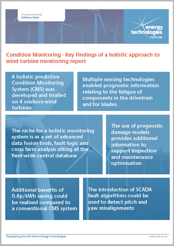 Condition Monitoring Key Findings