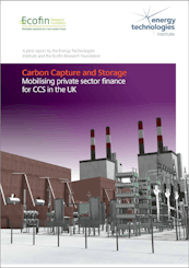 CCS - Mobilising private sector finance for CCS in the UK 