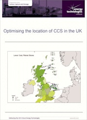 CCS - Optimising the location of CCS in the UK