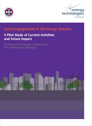 The University of Edinburgh have undertaken a pilot study for the ETI on the current activities and future impact of local engagement in UK energy systems
