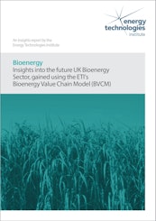 Bioenergy has the potential to help secure UK energy supplies, mitigate climate change, and create significant green growth opportunities if deployed effectively – ETI report