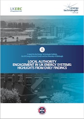 Local Authority Engagement in UK Energy Systems