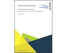 Power Plant Siting Study Summary Report and Peer Review Letters
